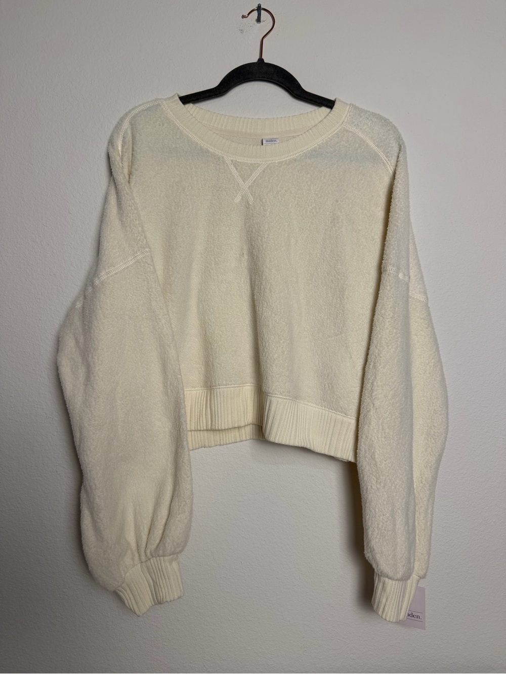 Auden sweater cream white  xl